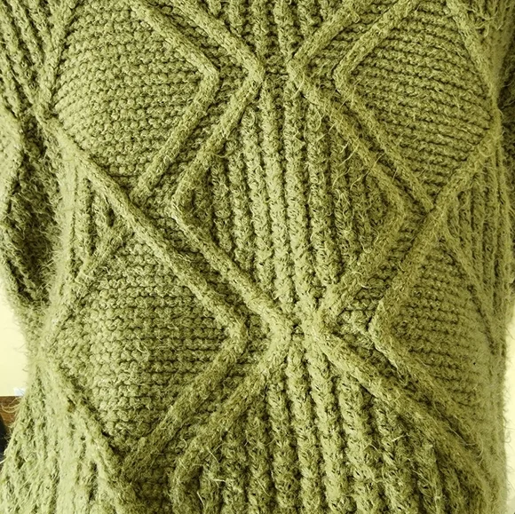 Caslon olive green turtle neck sweater - Picture 3 of 7